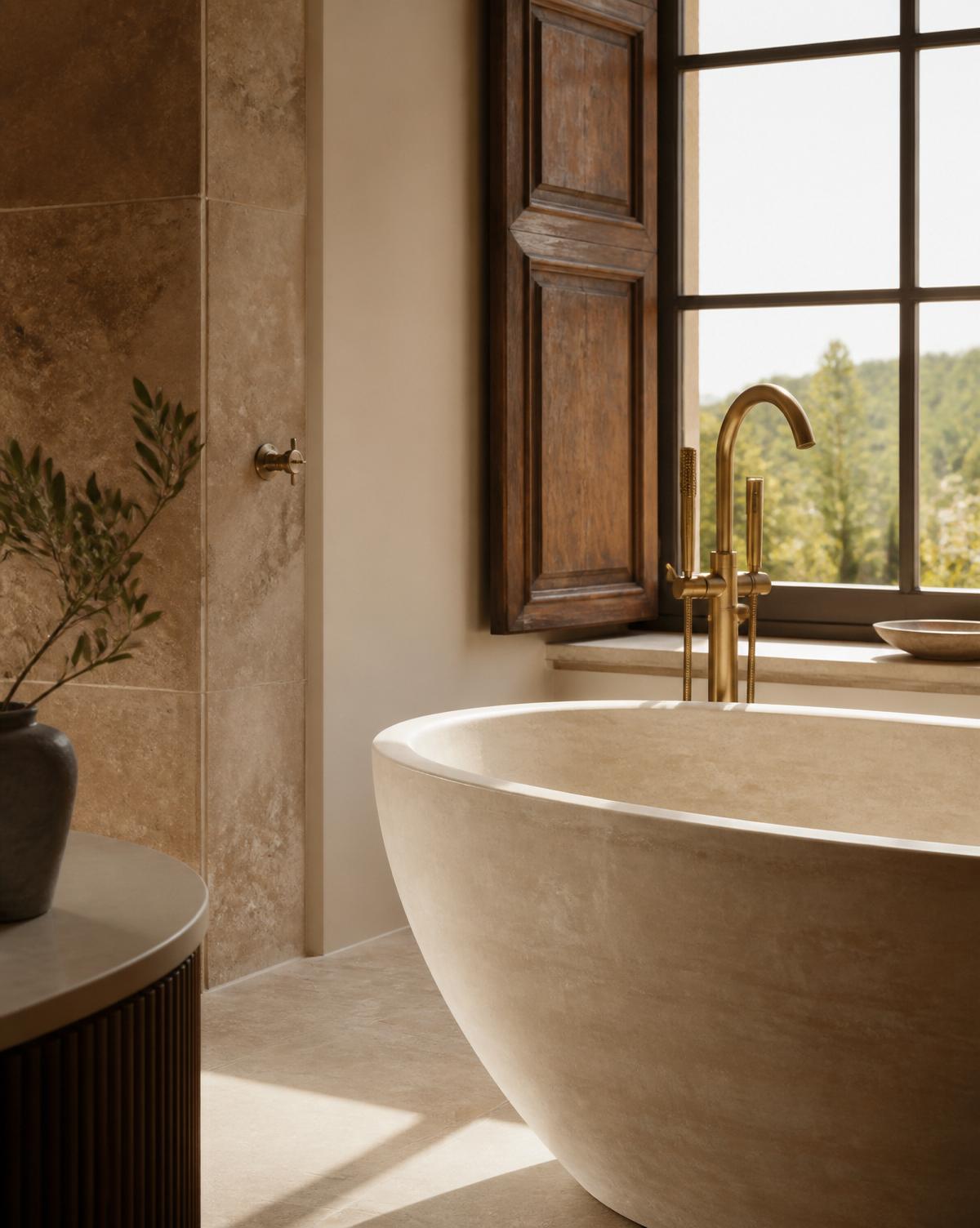 Dettaglio bagno su misura